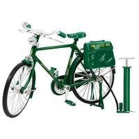 亿致 可组装手工diy 自行车模型拼装积木玩具