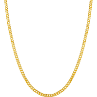 周六福 ZLF）新年  黄金项链女款足金999项链锁骨链颈饰 计价 40cm - 3.43g