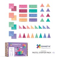  CONNETIX 磁力片彩窗 儿童益智玩具 轨道小车 管道车