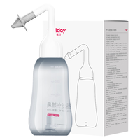 维德(WELLDAY)手动洗鼻器儿童成人鼻腔清洗器过敏性鼻炎生理盐水冲洗器洗鼻壶 手动洗鼻器400ml【赠洗鼻盐90袋】