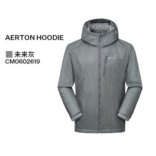 【朱一龙同款】AERTON新年款OCTA抓绒软壳衣|MONTANE户外保暖防风 STONE SLATE 未来灰（男款 全开襟） XXL