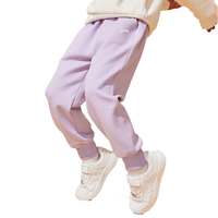 贵人鸟童装女童裤子2026女孩卫裤加绒休闲裤儿童冬季运动裤春