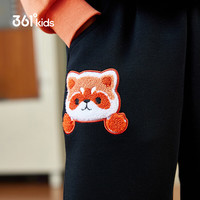  361° 亲肤 儿童运动裤  经典黑 100