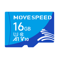 MOVE SPEED 移速 16GB内存卡 TF（MicroSD）存储卡U1 C10监控摄像头&行车记录仪手机储存卡