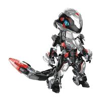 JAKI/佳奇 国潮系列 BK001 银鳞机甲蛇 儿童积木玩具