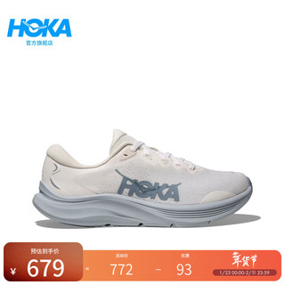 HOKA男女款冬季速力马尔 2综合训练鞋SOLIMAR 2 轻盈稳定耐磨 晨霜白/矿石蓝-女 40