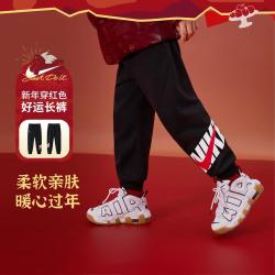 NIKE 3brand系列 儿童裤子运动裤新年款