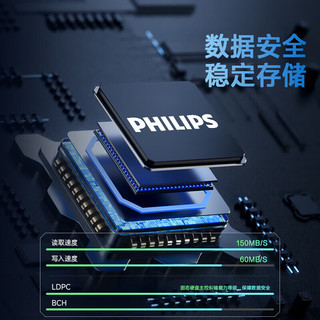  PHILIPS/飞利浦 高速便携 Type-C手机U盘  32GB