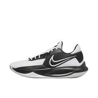 NIKE Precision 6 篮球鞋 抗扭防滑 轻盈训练 精密6 黑色/雪白 45