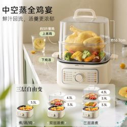 小熊 多功能电蒸锅11.5L标准款