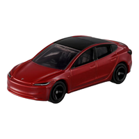 多美（TAKARA TOMY）多美卡合金车模型小汽车男孩玩具车tomica超级轿跑车系列GTR [新品]初回版98号特斯拉红917434