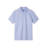 九牧王POLO衫男装短袖2025春夏男士抑菌舒适速干透气上衣男 修身版+浅紫+TT2EV20147 M 170/92A(48)