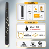 锣钹库 小小笛 电吹管（黑金色+音箱）