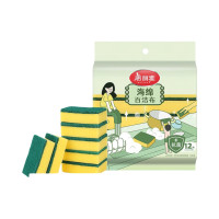 美丽雅 海绵百洁布12片