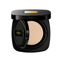 巴黎欧莱雅 L'OREAL/欧莱雅 黑金气垫 12g 持久防晒 遮瑕保湿 W10暖调一白 自然偏白肤色