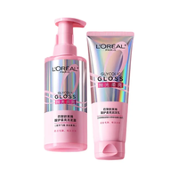 巴黎欧莱雅 L'OREAL/欧莱雅 柔光滋润洗护套装 修护发色 改善干枯毛躁 1套