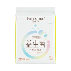 自由点 益生菌超薄日用卫生巾 240mm 平衡菌群 8包
