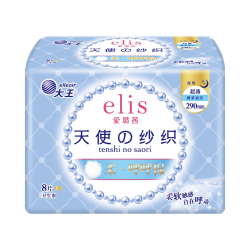elis 大王天使 卫生巾 奢适干爽 超薄棉柔 日用夜用 1包