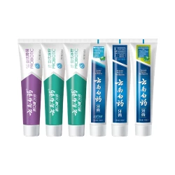 云南白药 牙膏益生菌清新口气牙膏家庭装  735g*1套