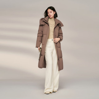 波司登 90%鹅绒超级加厚御寒中长款羽绒服