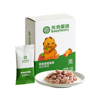 BabyPantry 光合星球 侏罗纪队长棒棒果糕 香蕉草莓味 45g