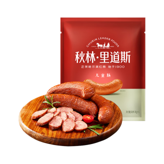 PLUS会员：秋林里道斯 哈尔滨红肠80g*5支