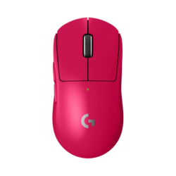 罗技 G PRO X SUPERLIGHT GPW三代 双模鼠标 轻量化 可充电 宏程 粉色