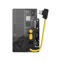 SHARGE Disk pro 4TB容量 固态移动硬盘盒 扩展坞 自带线 散热 磁吸