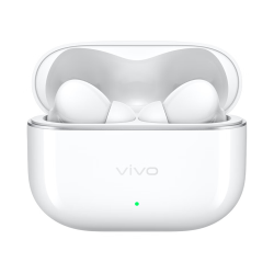 vivo TWS 5 入耳式蓝牙耳机 60dB深海智慧降噪 超长续航 真无线 低延迟 简单白