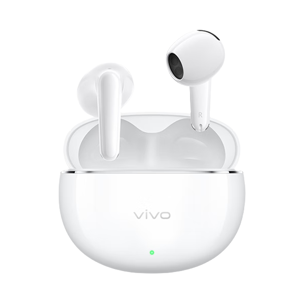 vivo TWS Air3 Pro 无线蓝牙耳机 半入耳式 主动降噪 47小时超长续航 立体声 元气白