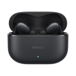 vivo TWS 5 入耳式蓝牙耳机 60dB深海智慧降噪 超长续航 真无线 低延迟 纯粹黑