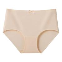 蝶安芬中高腰内裤女纯棉10A抗菌2026无痕三角提臀大码短裤女