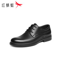 红蜻蜓男士工作鞋25新款牛皮商务正装皮鞋高级感职业皮鞋WTA35132黑色4