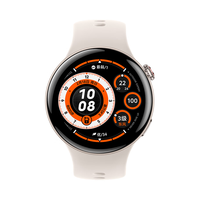 vivo WATCH 5 智能手表 蓝牙接听 游泳防水 软胶 月光白-软胶表带 蓝牙版