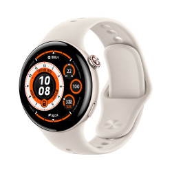 vivo WATCH 5 智能手表 蓝牙接听 游泳防水 软胶 月光白-软胶表带 蓝牙版