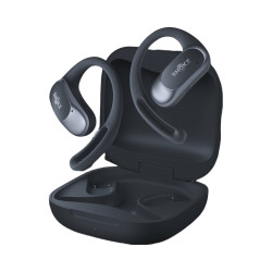 韶音 OpenFit Air 挂耳式蓝牙耳机 开放式 不入耳 长续航 降噪 玄武黑