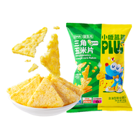 小鹿蓝蓝PLUS三角玉米片DHA益生元儿童休闲零食益生元玉米片/甜咸味/30g