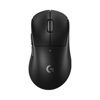 国家补贴,PLUS会员:罗技 GPW四代鹰眼 双模鼠标 蓝牙+2.4G连接 轻量化 人体工程学设计 黑色