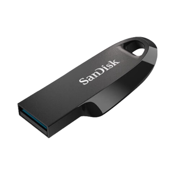 闪迪 5年质保-Sandisk闪迪64GB USB3.2 U盘 CZ550黑色 读速100MB/s 安全加密 数据恢复 学习办公电脑车载 高速