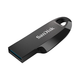 闪迪 64GB USB3.2 U盘 CZ550黑色 读速100MB/s 安全加密 数据恢复 学习办公电脑车载 高速大容量
