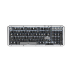 罗技 ALTO KEYS K98M 机械键盘 98键 双模 背光 透明外壳 大理石轴 黑色