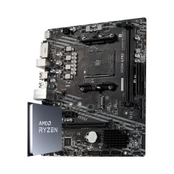 微星 AMD R5-5600/X/X3D/T/XT/G/GT   微星A520芯片组 板U套装 18路供电