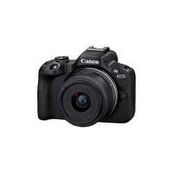 佳能 EOS R50 微单相机 半画幅 入门级 小巧 机身+RF-S 18-45mm 镜头 黑色