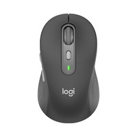 罗技 M750L 优选系列大手鼠标 无线静音鼠标 智能鼠标 黑色 带Logi
