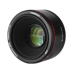 永诺 YN50mm F1.8 II 全画幅人像镜头 EF卡口 自动对焦 大光圈 二代 黑色 佳能EF口
