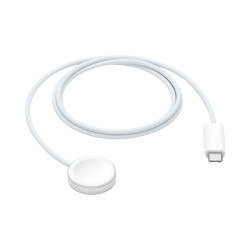 苹果 USB-C 数据线 快速充电 织 磁吸 适用于苹果手表Watch ultra 白色