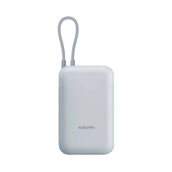 小米 MI 10000mAh 22.5W 移动电源 自带线 快充 可上飞机 灰蓝色 10000mAh
