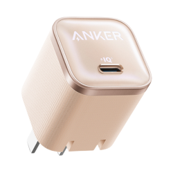 安克 45w 氮化镓 充电器 适用于iPhone16/17华为手机平板 防干扰保护 过温保护 沙漠金 单充电头