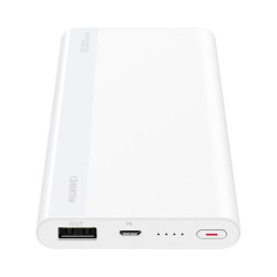 华为 移动电源 12000mAh 66W快充 超薄 珍珠白