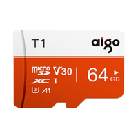 爱国者 TF内存卡 U3 V30 适用相机监控摄像 64GB